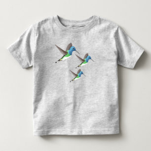 Camiseta De Bebé Abandonar a Jacobin Hummingbird - transparente.