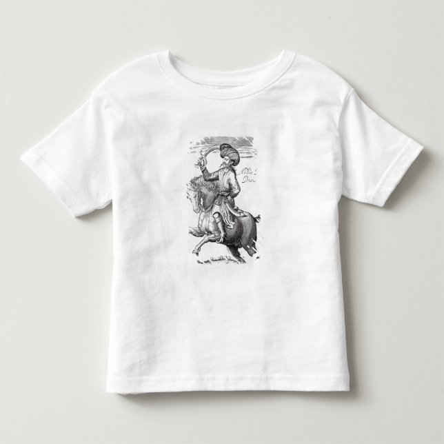 Camiseta De Bebé Abbas, rey de Persia (Anverso)