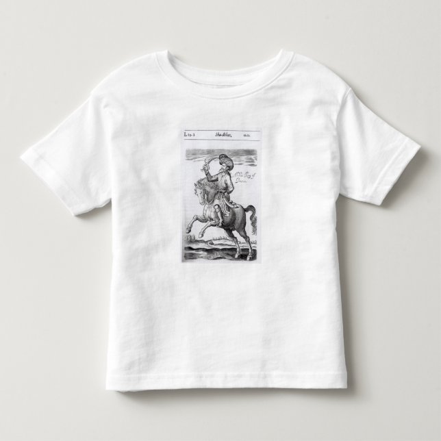 Camiseta De Bebé Abbas, rey de Persia (Anverso)