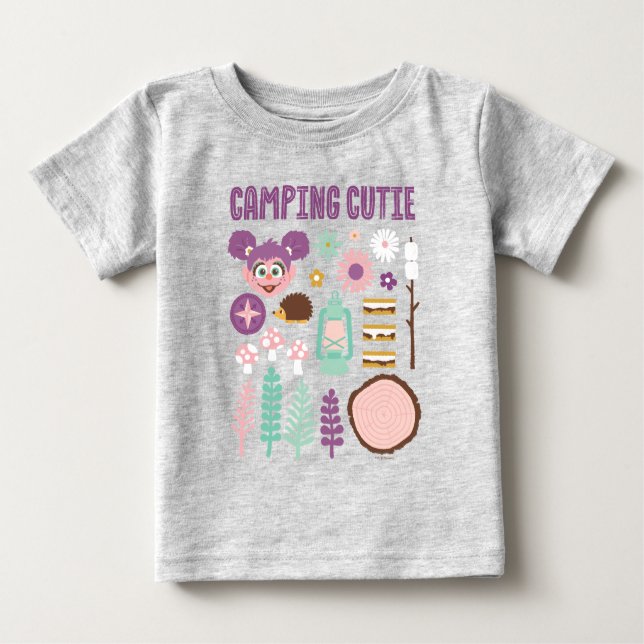 Camiseta De Bebé Abby Cadabby | Camping Cutie (Anverso)