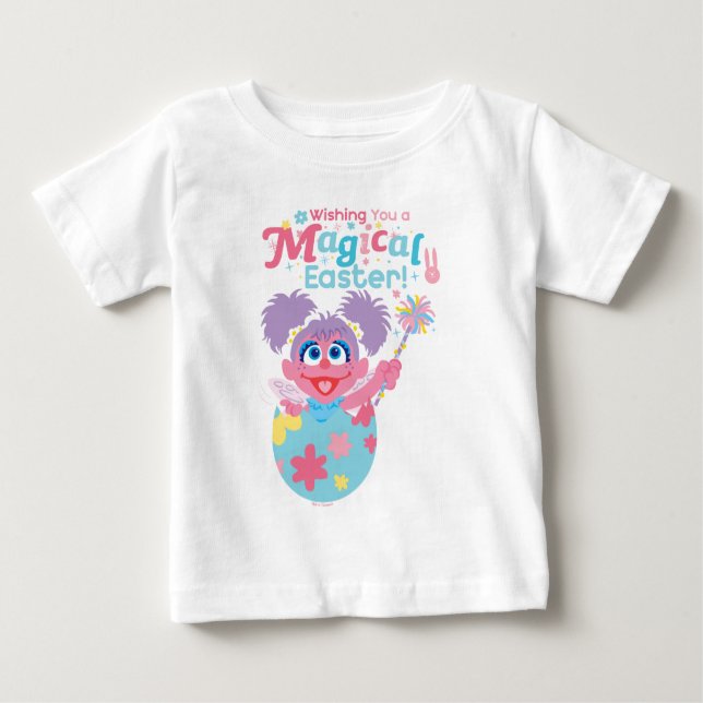 Camiseta De Bebé Abby Cadabby de Pascua (Anverso)
