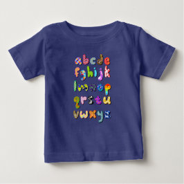 CAMISETA DE BEBÉ ABC
