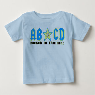 Camiseta De Bebé abcdblue