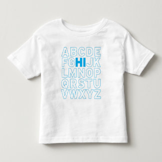 Camiseta De Bebé ABCHI_Blue