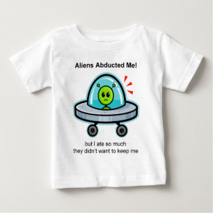 Camiseta De Bebé Abducción extranjera