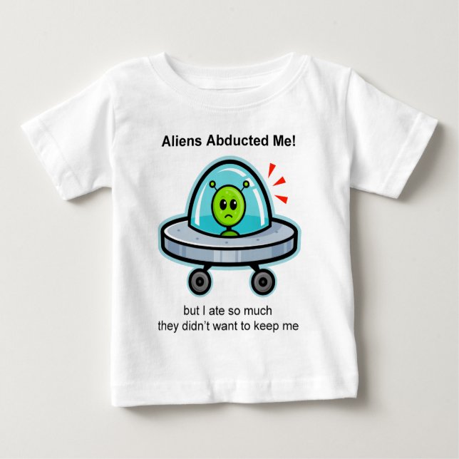 Camiseta De Bebé Abducción extranjera (Anverso)