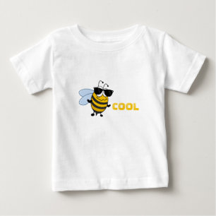 Camiseta De Bebé Abeja Cool   Abeja Divertida y de Moda Personaliza