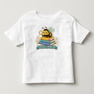 Camiseta De Bebé Abeja Curiosa Abeja Borrosa con Lupa