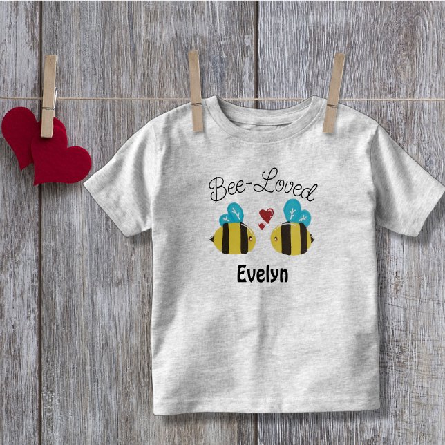 Camiseta De Bebé Abeja divertida personalizada (Subido por el creador)