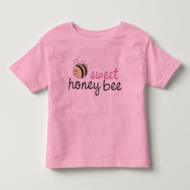 Camiseta De Bebé Abeja dulce de la miel (Anverso)