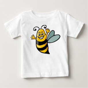 Camiseta De Bebé Abeja feliz - Personalizado