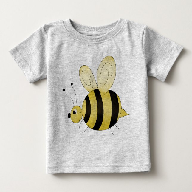 Camiseta De Bebé Abeja linda (Anverso)