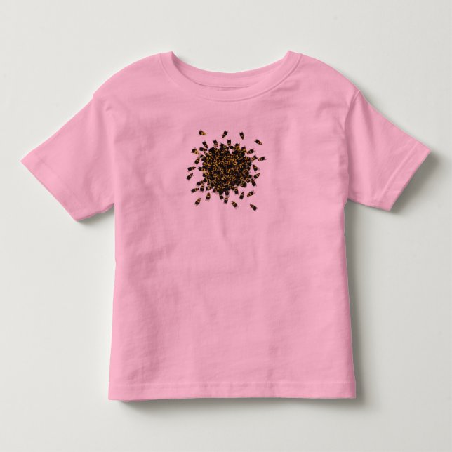 Camiseta De Bebé Abeja ocupada - (más colores) (Anverso)