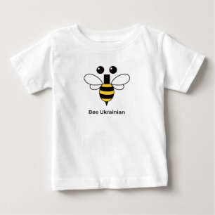 Camiseta de bebé Abeja ucraniana linda