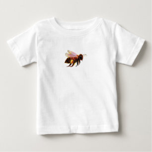 Camiseta De Bebé Abeja volando