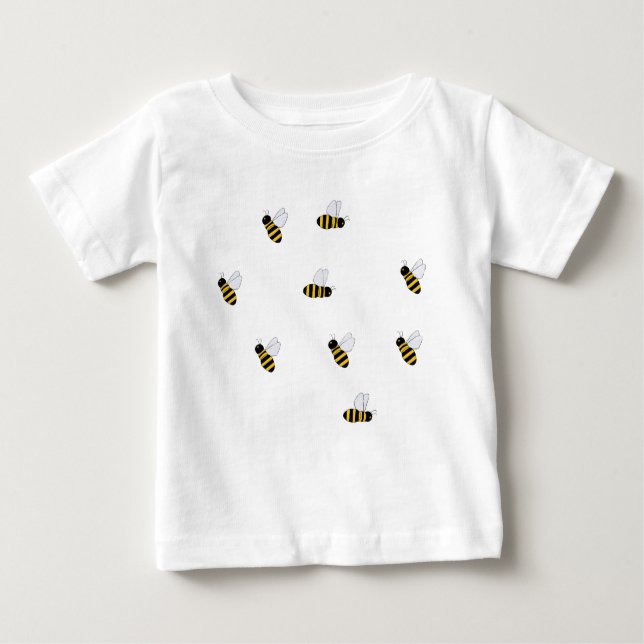 Camiseta De Bebé Abejas (Anverso)