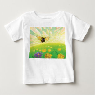 Camiseta De Bebé Abejorro en el horizonte