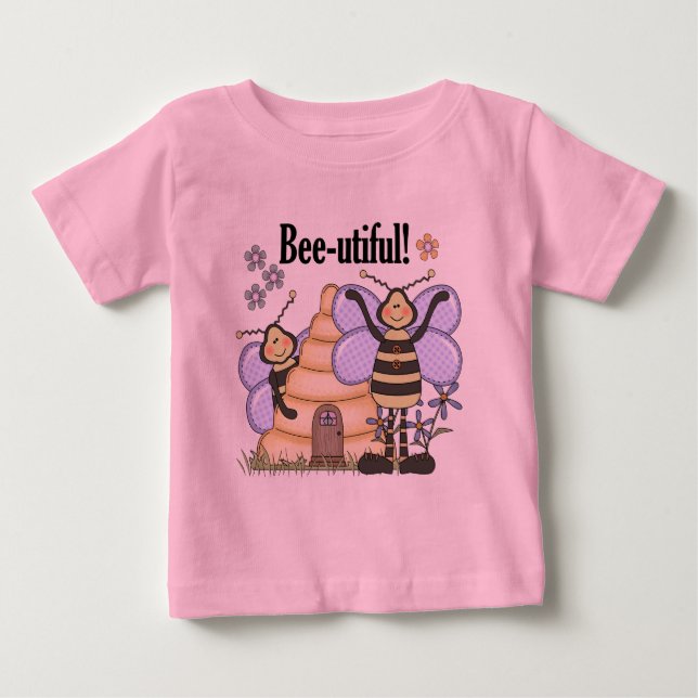Camiseta De Bebé Abejorros de la Abeja-utiful (Anverso)
