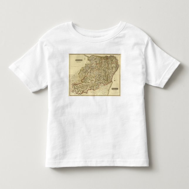 Camiseta De Bebé Aberdeen compuesta, Banff (Anverso)