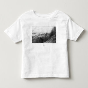 Camiseta De Bebé Aberdeen, molino y puerto Photograp de la opinión