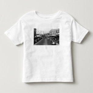 Camiseta De Bebé Aberdeen, WA - vista de la calle de Wishkan