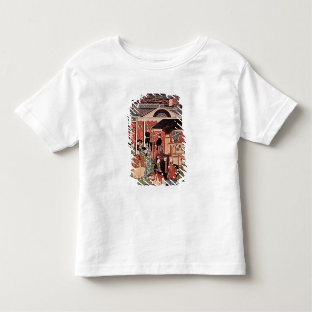Camiseta De Bebé Abertura del primer ferrocarril en Japón (Anverso)