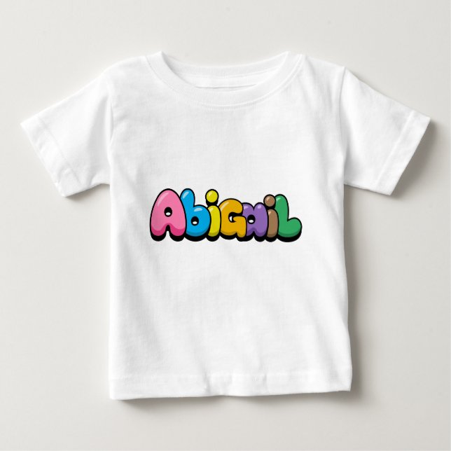 Camiseta De Bebé Abigail (Anverso)