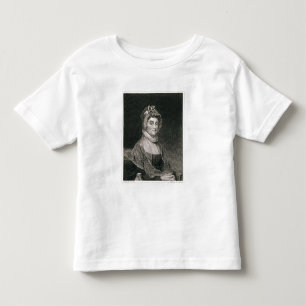 Camiseta De Bebé Abigail Adams, grabado por G.F. Storm (fl.c.1834)