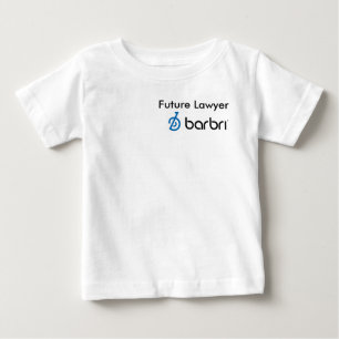 Camiseta De Bebé Abogado del bebé de BARBRI en uniforme del