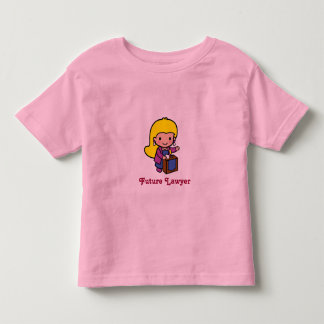 Camiseta De Bebé Abogado futuro - Chica