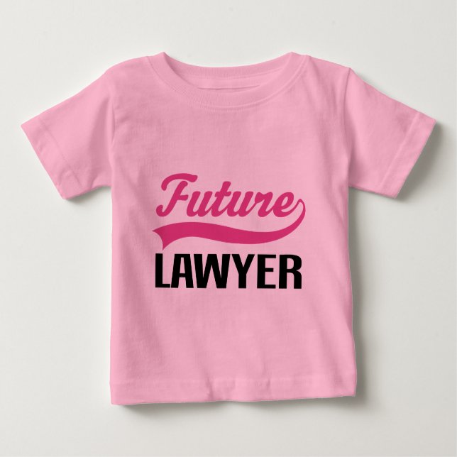 Camiseta De Bebé Abogado futuro (lindo) (Anverso)