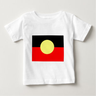 Camiseta De Bebé Aborigen-Bandera