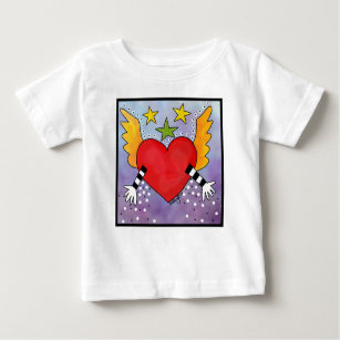 Camiseta De Bebé Abra el corazón