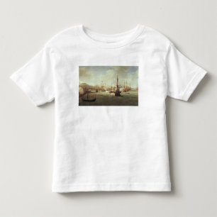 Camiseta De Bebé Abraham Duquesne en Quíos, después de 1681