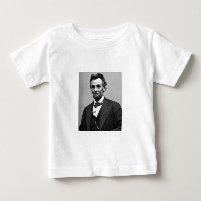 Camiseta De Bebé Abraham Lincoln (Anverso)