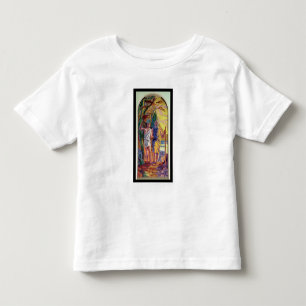 Camiseta De Bebé Abraham que va a ofrecer a Isaac su hijo