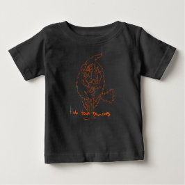 Camiseta De Bebé Abraza a tus demonios