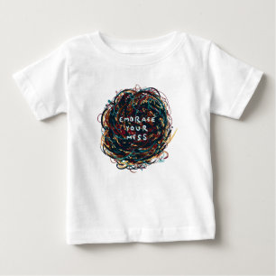 Camiseta De Bebé Abraza tu Mess