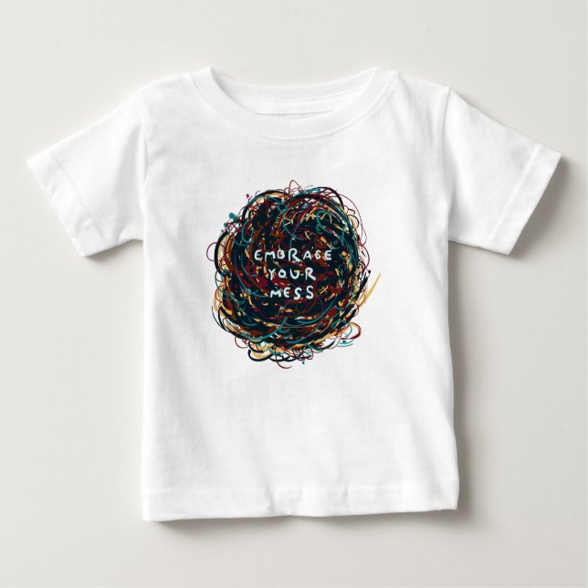 Camiseta De Bebé Abraza tu Mess (Anverso)