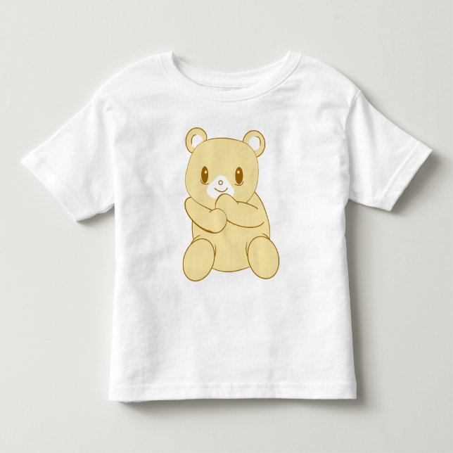 Camiseta De Bebé Abrazarme de oso (Anverso)