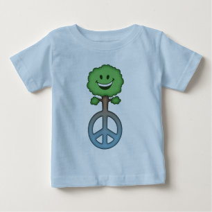 Camiseta De Bebé abrazo-árbol-paz-T