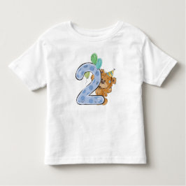 Camiseta De Bebé Abrazos de oso para un segundo cumpleaños