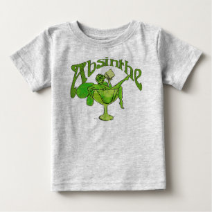 Camiseta De Bebé Absinthe Chica En Vidrio