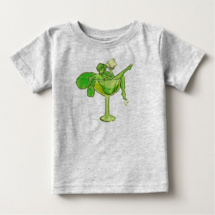 Camiseta De Bebé Absinthe Chica In Glass (sin texto)