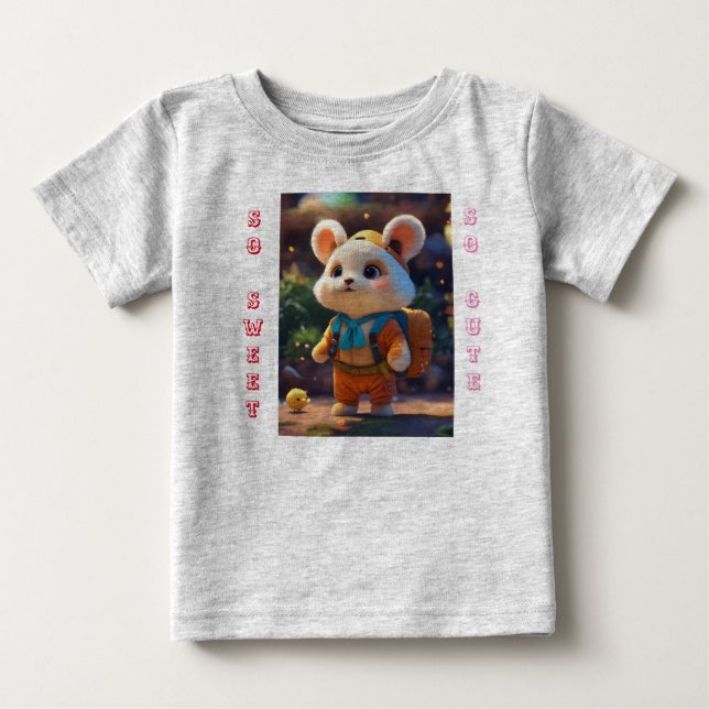 Camiseta De Bebé ¡Absolutamente! Qué tal "Guay Kids' Tees: Divertid (Anverso)