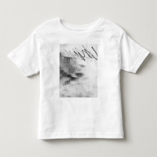 Camiseta De Bebé Abstract Black and White Light Trails Long Exposur