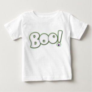 Camiseta De Bebé ABUCHEO lindo del dibujo animado de Halloween -
