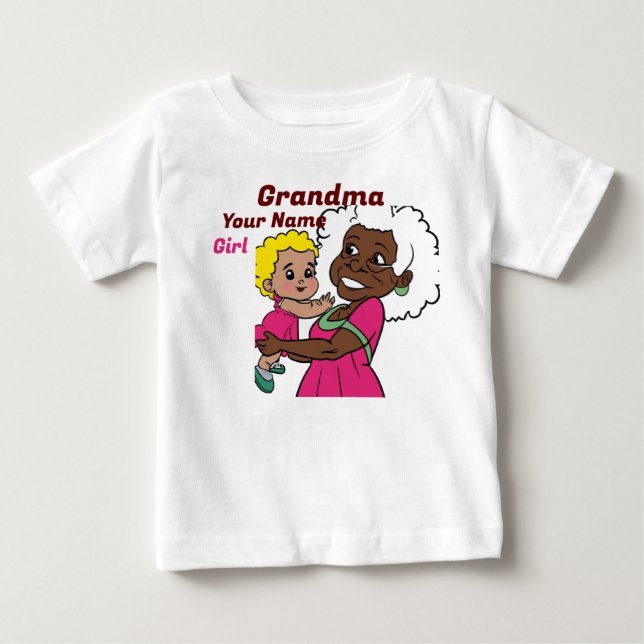 Camiseta De Bebé Abuela 2 (Anverso)