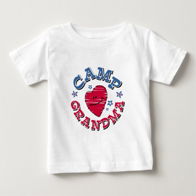 Camiseta De Bebé Abuela del campo (Anverso)