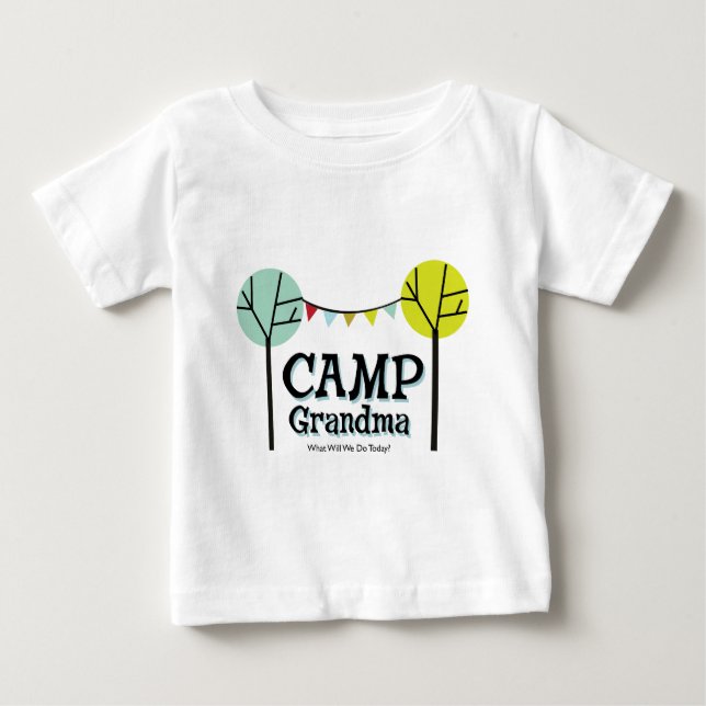 Camiseta De Bebé Abuela Penants del campo (Anverso)